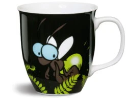 Nici 35707 Porzellantasse Glühwürmchen Glowing Ringo Kaffeetasse Teetasse