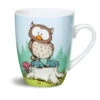 Nici 35923 Porzellan-Tasse Eule Oscar Forest Friends Kaffeetasse Teetasse -Nici 35923 2048x1977
