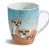 Nici 41446 Porzellantasse Erdmännchen Meerkat Kaffeetasse Teetasse Fancy Mug -Nici 41446 01 HA Frei 2048x1749