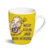 Nici 41769 Porzellantasse Schaf Keep Calm And Rock N Roll Kaffeetasse Teetasse -Nici 41769