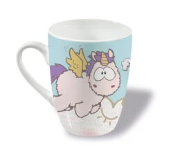 Nici 42346 Tasse Einhorn Theodor & Cloud Dreamer Friends Forever 8x10cm Porzellan -Nici 42346 02 ZA Frei me