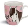 Nici 43238 Tasse Weißes Pferd Mustang Ayeta Rosa Kaffeetasse Teetasse 9,5x10cm -Nici 43238 01 HA Frei vorl 2048x1630