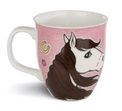 Nici 43238 Tasse Weißes Pferd Mustang Ayeta Rosa Kaffeetasse Teetasse 9,5x10cm -Nici 43238 02 ZA Frei vorl 2048x1873