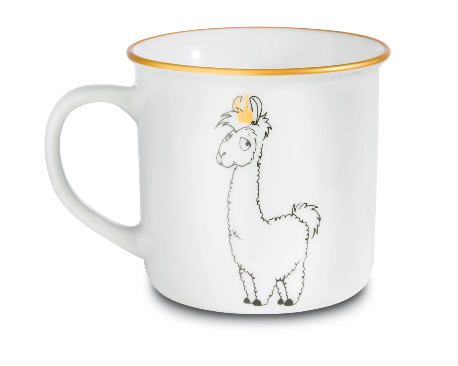 Nici 45035 Porzellantasse Metallic " VIP Very Important Papa " Lama Lorenzo 4 Nici 45035 Porzellantasse Metallic " VIP Very Important Papa " Lama Lorenzo – Bild 2