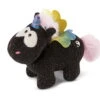 Nici 47374 Schwarzes Einhorn Rainbow Yin & Yang 13cm Stehend Plüsch Kuscheltier -Nici 47374 01 HA Frei 2048x1703