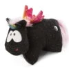 Nici 47382 Kuscheltierkissen Schwarzes Einhorn Rainbow Yin & Yang 40x30cm Plüsch -Nici 47382 01 HA Frei 2048x1744