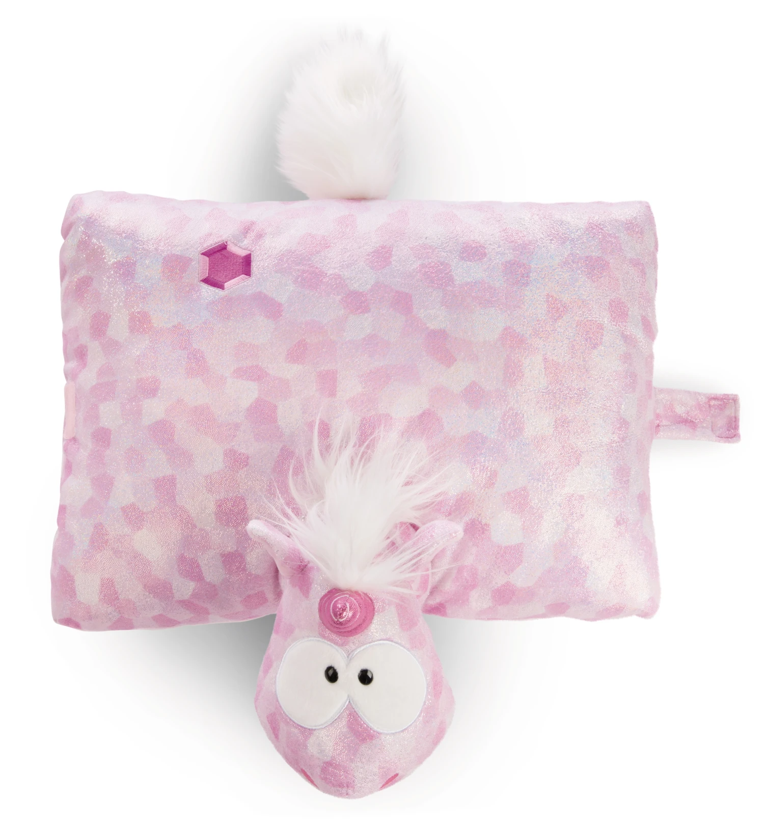 Nici 47636 Kuscheltierkissen Einhorn Pink Diamond 40x30xcm Plüsch Glitzernd 4 Nici 47636 Kuscheltierkissen Einhorn Pink Diamond 40x30xcm Plüsch Glitzernd – Bild 2