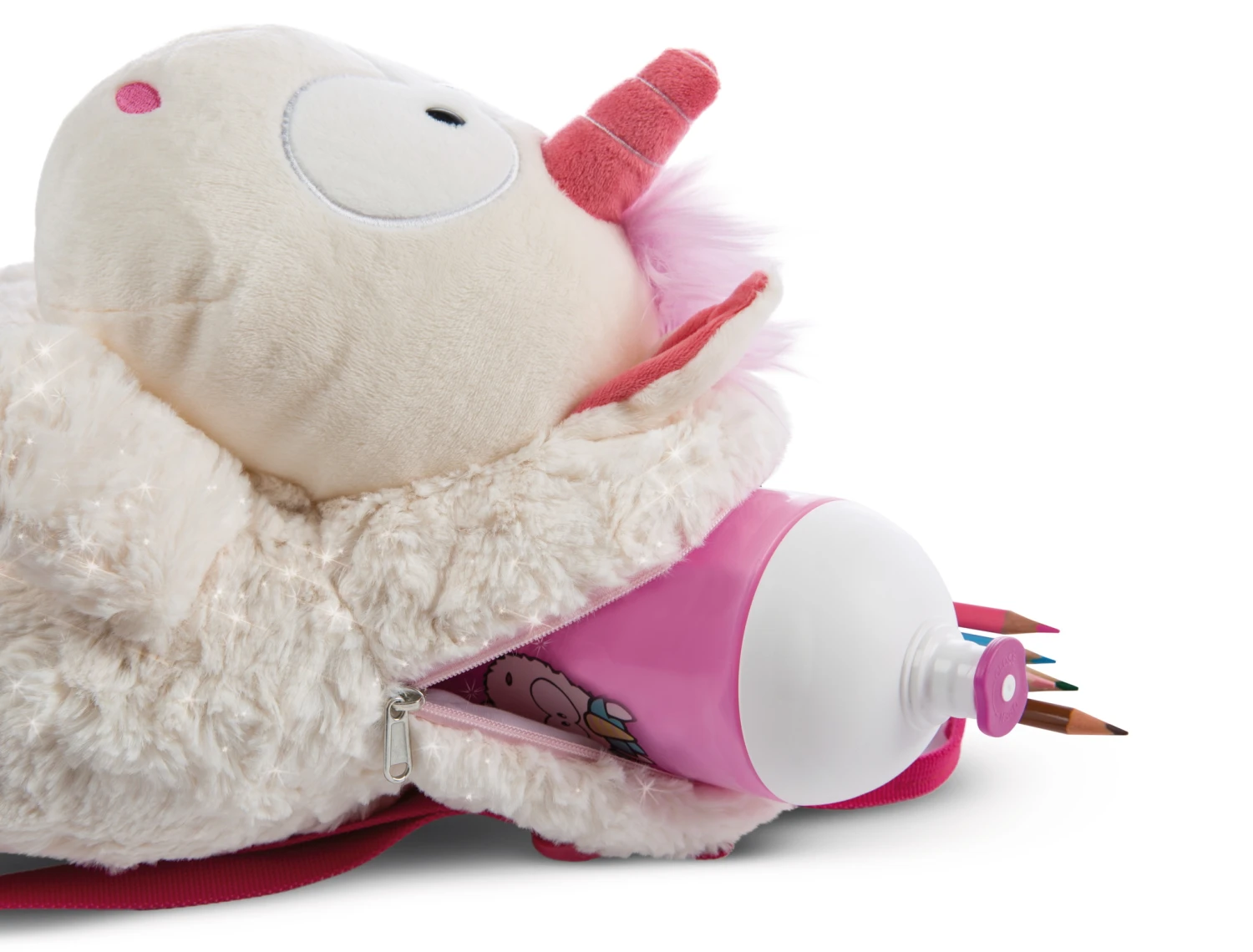 Nici 48171 Rucksack Einhorn Theodor Im Schneeanzug Figürlich Plüsch GREEN 4 Nici 48171 Rucksack Einhorn Theodor Im Schneeanzug Figürlich Plüsch GREEN – Bild 2