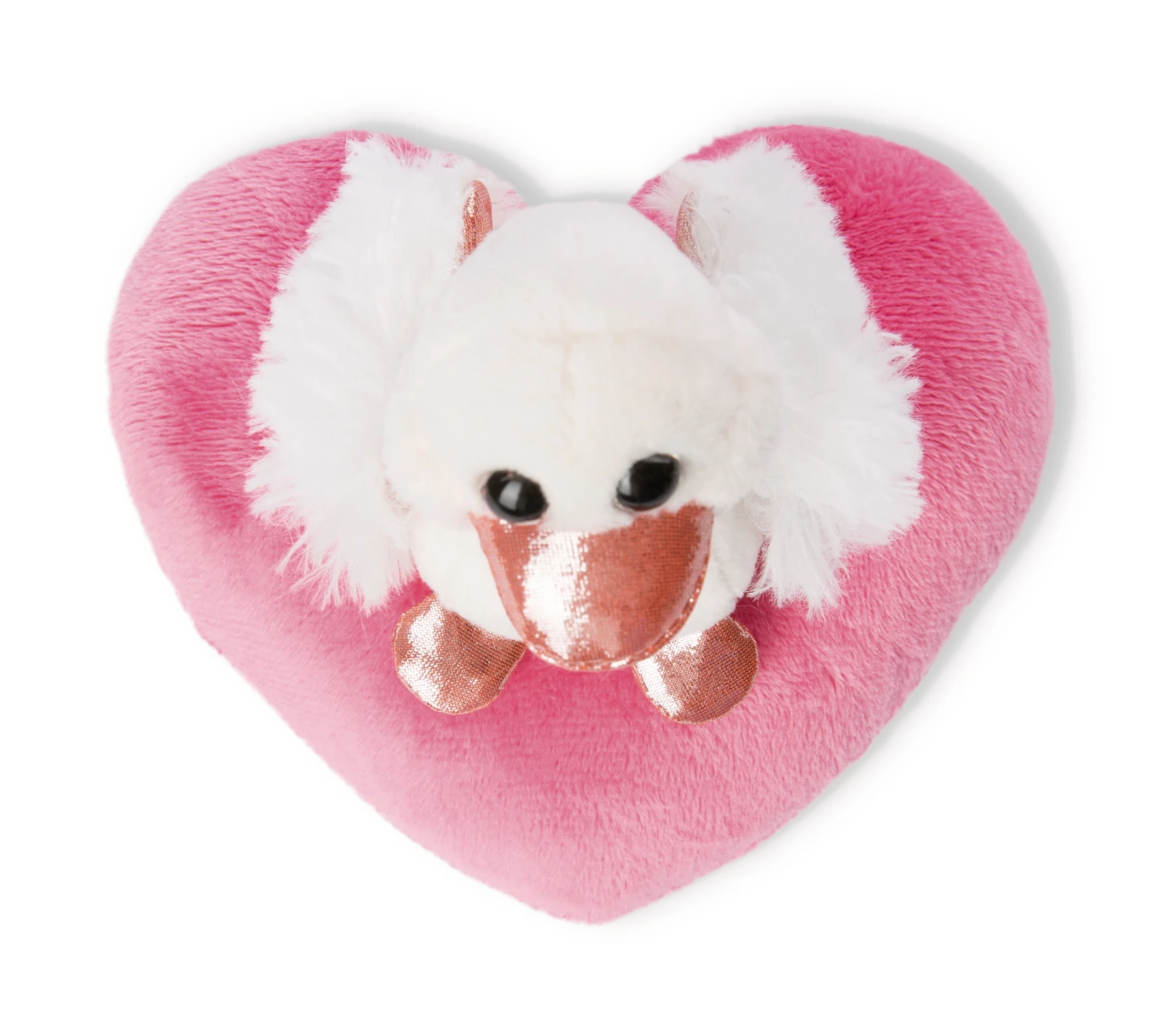 Nici 48264 Schwan Weiß Auf Herzkissen Ca 13cm Plüsch Love Classics GREEN 4 Nici 48264 Schwan Weiß Auf Herzkissen Ca 13cm Plüsch Love Classics GREEN – Bild 2