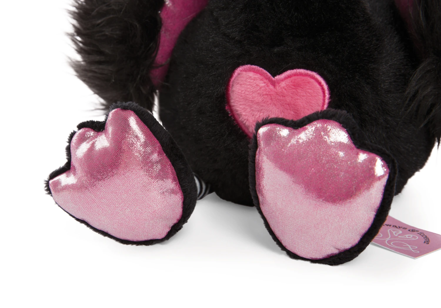 Nici 48271 Schwan Schwarz Ca 50cm Plüsch Kuscheltier Love Classics GREEN 4 Nici 48271 Schwan Schwarz Ca 50cm Plüsch Kuscheltier Love Classics GREEN – Bild 2