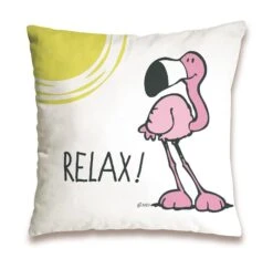 Nici 41943 Kissen Flamingo "RELAX" Baumwolle Bedruckt 37x37cm -Nici 57Kb2p8xJqGSjEk