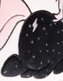 Nici 41428 Kissen Schwarzes Einhorn Carbon Flash Rechteckig 43x25cm Plüsch -Nici 57gqZEj22neUKrH