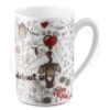 Nici 29657 Porzellantasse Affe Linda Monkey Love Kaffeetasse Teetasse -Nici N29657